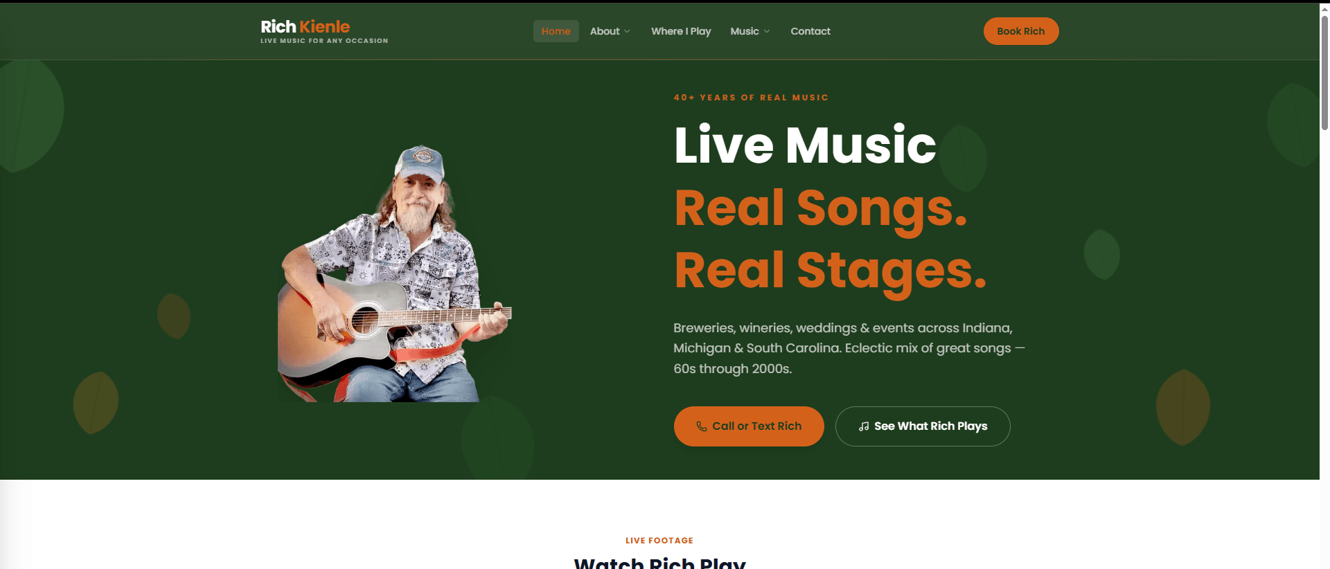 Rich Kienle Music